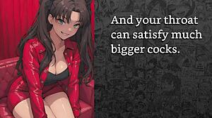 Rin Tohsaka Makes You Her Girlfriend! Femdom Joi Trains Cock Handling Chastity Sissification