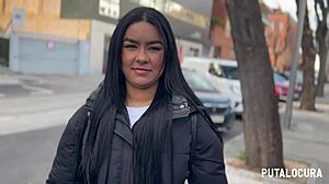 damn ambur bunny that thick venezuelan ass bent over ends in hot creampie