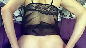 i film my mature wife in lingerie pov homemade fuck