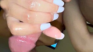 I'm stroking the most vicious monster cock handjob you've ever seen