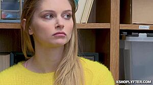 Big Tits Teen Spreads Wide On Desk For Brutal Cock Ramming Ride