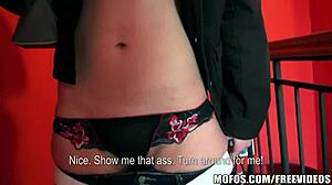 Outdoor Pickup: Czech Brunette In Lingerie Fucked Doggystyle