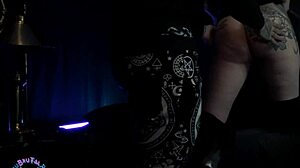 Bleubrutalrose's Wiccan Lust In Pentagrams Heels—Feel The Occult French Bbc Urge?