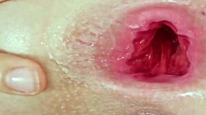 fit latina squats on bbc during workout but ends in anal creampie piss?