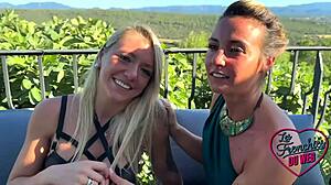 Pam and Ashley's threesome play gets me so excited with their sexy moves