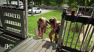 stepfamily melons return cougar milf creampie orgy daddy rides part 3