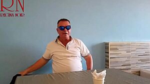 naked waitress lets restaurant guest eat from her navel... so juicy and submissive