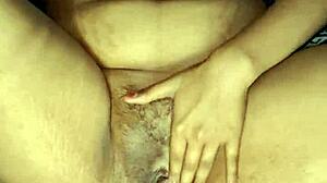 desi housewife alisha bhabhi moans loud fingering her juicy hairy pussy solo