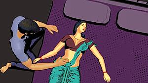 sex-thirsty woman fucked by step-brother-in-law during holi festival