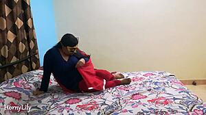 watch indian milf bhabhi take closeup mouth fuck and cum