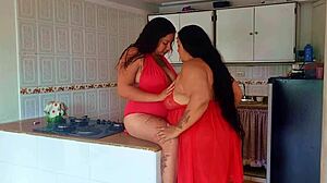 hey man fucking kitchen threesome with wife's stepsis and her horny mature stepmom they lick pussies then i join lucky me wanna see?