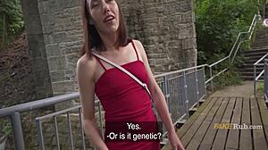 hey shy brunette wanna fuck in park for cash?