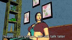 sex-thirsty woman fucked by step-brother-in-law during holi festival