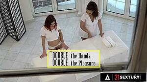 21Sextury Lesbians Ginebra Bellucci Renata Fox Zazie Skymm Strapon Anal Pound!