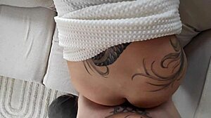 destroying 18-year-old beauty's tight anus with monster cock rough