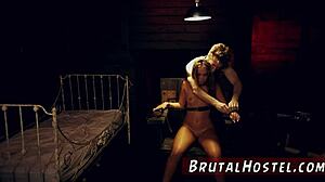 blindfolded bound teen tourist dominated in taxi bdsm