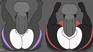 family workout turns into big ass anal pounding session