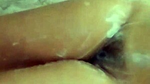 Chubby indian big tits girl fingers pussy bathroom dirty hindi talk