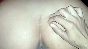 Latina girlfriend slow cowgirl riding boyfriend cock building huge orgasm