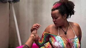 Ever wonder why this bbw farts during yoga in her mini pool?