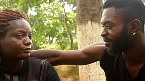 African Vacation Footballer Pounds Mature Tourist Park Pussy Raw