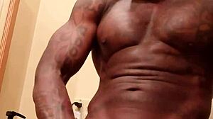 Hallelujah Johnson craves massive BBC worship ecstasy