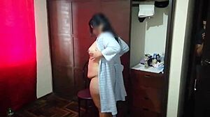 Wife's Sister Caught Masturbating Fucked Pussy Creampie