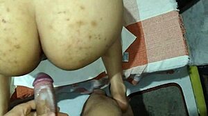 hey, wanna watch this sexy brunette wife take monster cock doggystyle on the sofa?