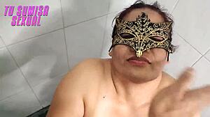 Submissive stepdaughter slapped hard and loves rough punishment