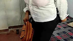 Indian Tutor Pounds Sexy Student Pussy Hard