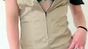 Shy Teen Lane's First Time Casting Ends in Facial Cumshot