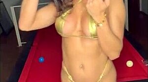 Fucking Muscular Brunette Gym Latina Doggy Creampie Balls Deep