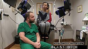 Dude, Kalani Luana's huge tits blasted with hot cum close up!