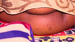 Ebony Latina Fucks Her BBC Roommate Doggystyle To Creampie