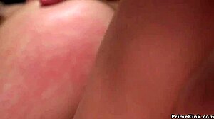 i'm gettin my big tits bounced while anal fucked in bdsm ropes