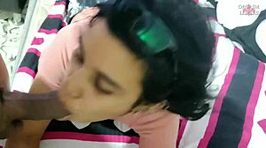 carahoneyy makes me cum three times in a row and swallows every drop