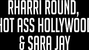 Pawg 3some! Rharri Round and Sara Jay Assfucked Hard!