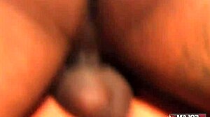 Exotic Busty Blonde Kisses Sucks Rides Rome Majors Big Black Cock