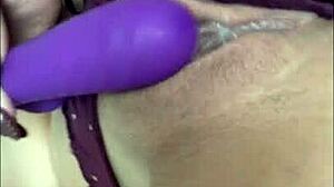 latina fingers her wet pussy waiting for hot roommate