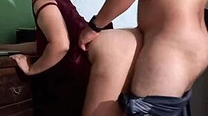 Fucking hot latina cheating stepsister doggystyle before boyfriend shows up