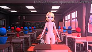 Kagamine Rin Nude Mod Bares Big Tits and Ass in Full Teddy Bear Reveal!