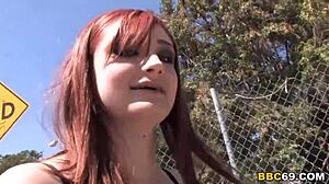 Violet Monroe BBC Gangbang Improves Race Ties