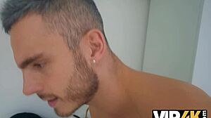 i get so turned on giving this sexy massage with hot rimjob action