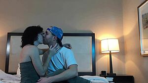 Making Out With Petite Tattooed Teen Kisses Heat Up Fast
