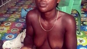 check her out twerking naked before slamming dildo in ass and pussy