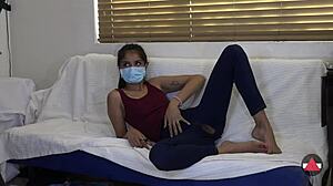 Ripped Jeans Reveal For Hardcore Bent Over Doggystyle Fetish Fuck Session.