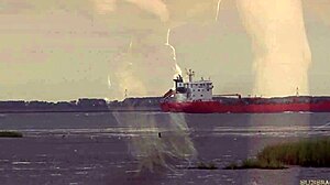 Wow! Skinny Slave Sucks Master Cock Outdoors After Spanking!