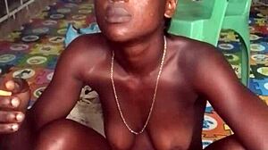 check her out twerking naked before slamming dildo in ass and pussy