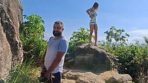 radical swingers mattos and priscila bang lifeguard after banana boat orgy