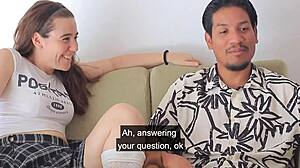 Martina Teases Daddy's Friend Till He Fucks Her Hard